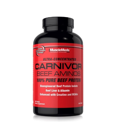 ایزوله پروتئین گوشت گاو اصلاح‌شده بیولوژیکی 300 عددی برند Musclemeds