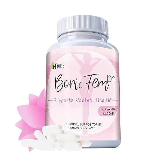 شیاف اسید بوریک واژینال - 30 عدد Boric Acid Vaginal Suppositories