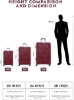 چمدان مسافرتی PARA JOHN مدل 20 اینچ PARA JOHN Single Size, Cabin Carry 20" Check-in luggage