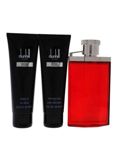 ست هدیه Desire Red EDT 100، After Shave Balm 90، ژل دوش 90ml