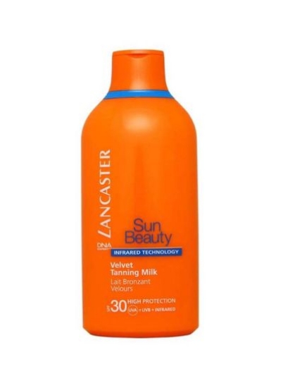 شیر برنزه کننده مخملی سان بیوتی SPF30 400 میلی لیتر