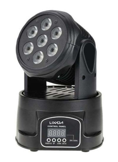 چراغ های LED پارتی دیسکو مشکی 3.356 کیلوگرم