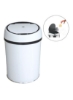 سطل زباله سنسور دار با سیستم باز شدن خودکار سفید 9 لیتری