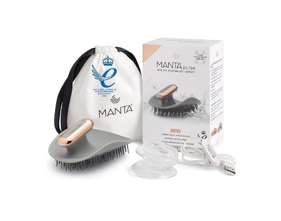 برس شانه برقی ماساژور پوست سر مانتا پالس Manta Pulse Electric Scalp