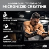 پودر کرآتین MuscleTech خالص وزن 400 گرمی | MuscleTech Platinum 100% Creatine Monohydrate 