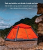 چادر بادی اتوماتیک | Inflatable Tent Automatic Waterproof Camping Air Tent	