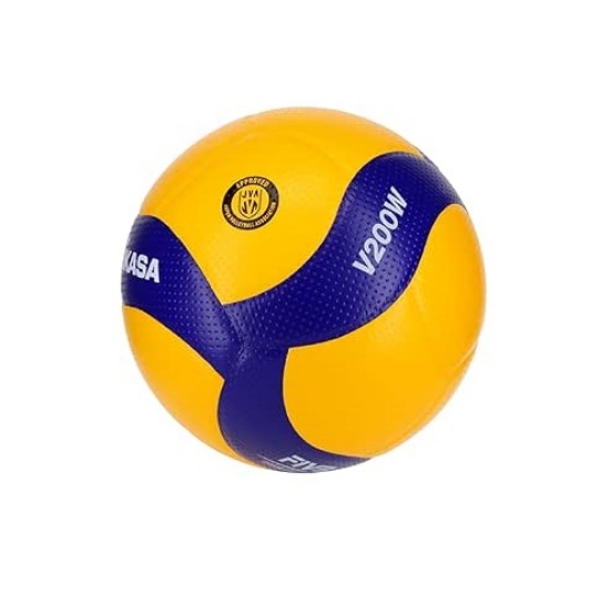 توپ والیبال زرد و آبی Mikasa V200W-ÖVV Volleyball