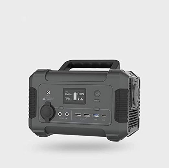 پاوربانک پرتابل پاورولوژی 600 وات با ظرفیت 384 وات‌ساعت، شارژ سریع  | Powerology Portable Power Generator 600W - Black-120000mAh