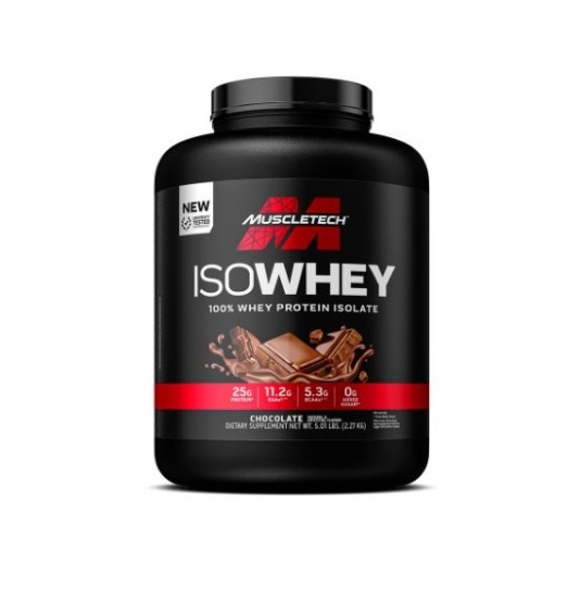 مکمل پروتئین Muscletech Isowhey با طعم شکلات وزن 5 پوند