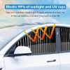 Fohome 4 PCS Car Window Shades,Side Magnetic Car Sun Shade for Car Window,UV Protection Privacy Keeps Cooler for Baby