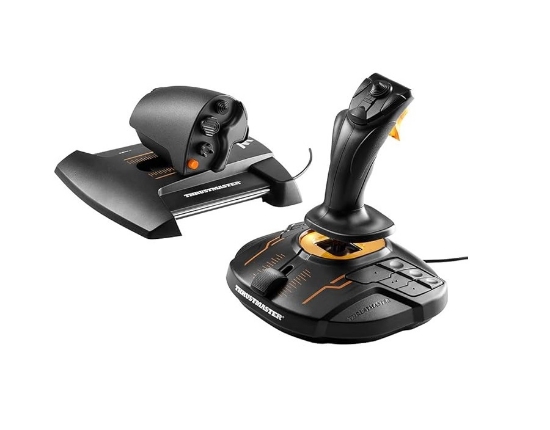 جوی استیک دسته گاز برند Thrustmaster مدل T.16000M Fcs Hotas  