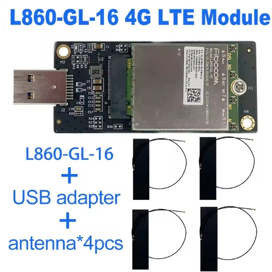Fibocom L860-GL USB 4G Module Wlan Card LTE-A Pro CAT16 4G LTE L860 usb lte Module 4G