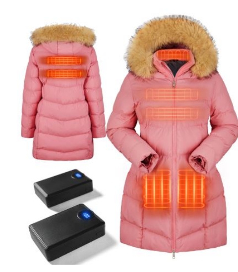 کاپشن گرم‌شونده برقی زنانه OAOA 