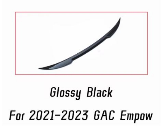 قطعه تزیینی و آیرودینامیکی رنگ Glossy black