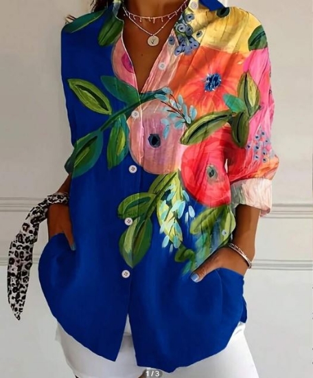 لباس گل گلی زنانه INAWLY سایز لارج