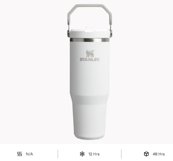 قمقمه استنلی IceFlow Flip Straw Tumbler 0.89L