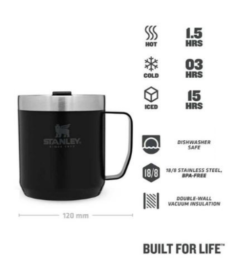 کمپینگ ماگ استنلی Stanley Classic Camp Mug 0.35