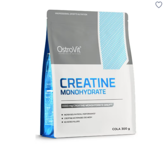 مکمل کراتین آسترو ویت وزن 300 گرمی | OstroVit Creatine Monohydrate 300 G Unflavour	