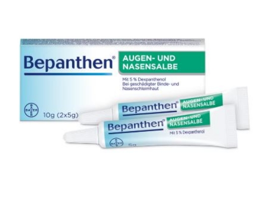 تصویر  پماد چشم و بینی بپانتن Bepanthen Eye and Nose Ointment 10 g