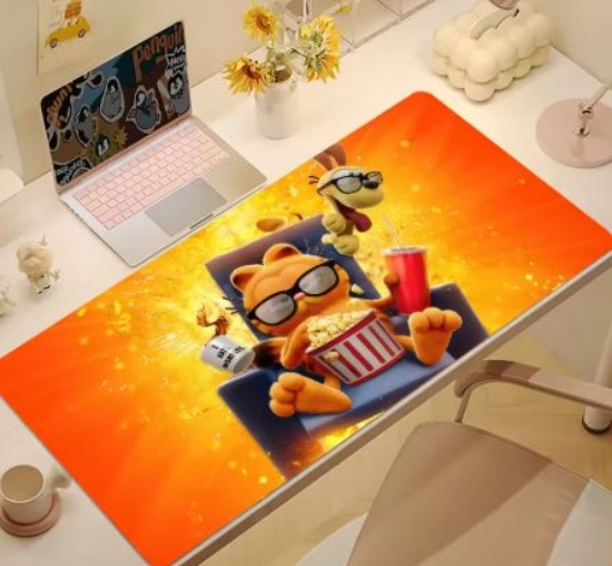 تصویر  پد کیبورد طرح گارفیلد 400x450x2mm رنگ z-5