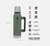 فلاسک استنلی کلاسیک ۱.۴ لیتری Stanley 1.4L Thermos Green