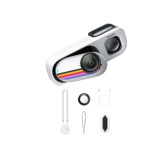 دوربین اکشن جیبی Insta360 GO 3S Retro Bundle Special Edition 128GB White