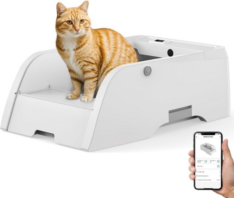 خرید دستگاه خاک گربه اتوماتیک از خارج؛ تجربه تهیه Automatic Cat Litter Box از Amazon UAE