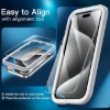 محافظ صفحه نمایش JETech Screen Protector for iPhone 15 Pro, 3-Pack | بسته 3 عددی