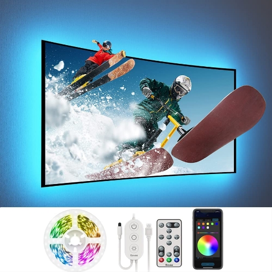 تصویر  ریسه هوشمند تلویزیون 46-60 اینچ گووی Govee TV LED Backlight H6179